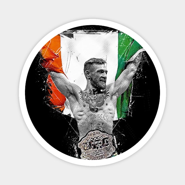 Conor McGregor Magnet by Creativedy Stuff